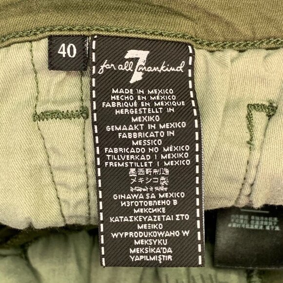 7 For All Mankind Men's Slimmy Luxe Sport Stretch Modal Slim Fit Jeans SZ 40x32 - Picture 7 of 14